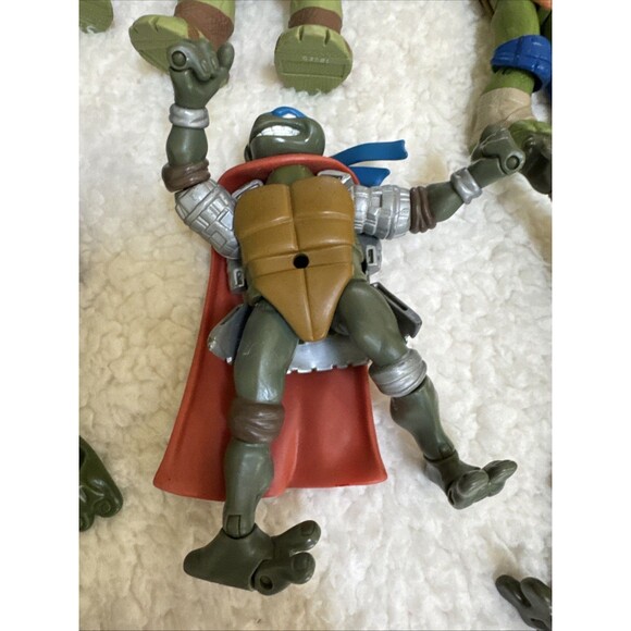 Teenage Mutant Ninja’s turtles Vintage Figures Lot Of 9 - Picture 8 of 10